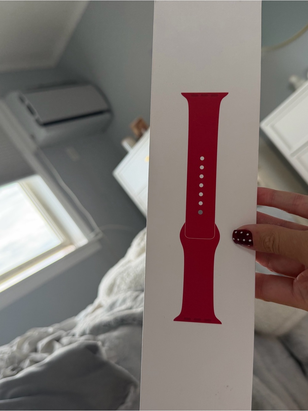 Apple Red Silicone Sport Band for Apple Watch 41mm